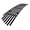 Black, variant on APS Compatible with Honda Accord 2013-2015 Sedan Lower Bumper Stainless Steel SS Black Billet Front Grill Grille Insert H65917H