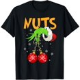thumbnail image 1 of Chest Nuts Matching Chestnuts Christmas Snow Couples Men T-Shirt - As Picture - L, 1 of 4