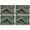 Teal Gold Marble, variant on Teal Gold Marble Pattern Summer Placemats Table Placemats Set Of 4-Linen Kitchen Washable Placemats Table Mats 11.8"x17.7" Non-Slip Heat Resistant