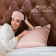 thumbnail image 2 of Funda de almohada Grace & Company de satén sedoso para cabello y piel, color rosa, 2 of 8