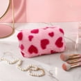 thumbnail image 5 of Cosmetic Bag with Zipper Pouch, Travel Makeup Organizer Case for Women, Portable Nylon Storage Bag for Beauty Products Jewelry Pencil Case Coins and Small Accessories Home Office Essentials, 5 of 7