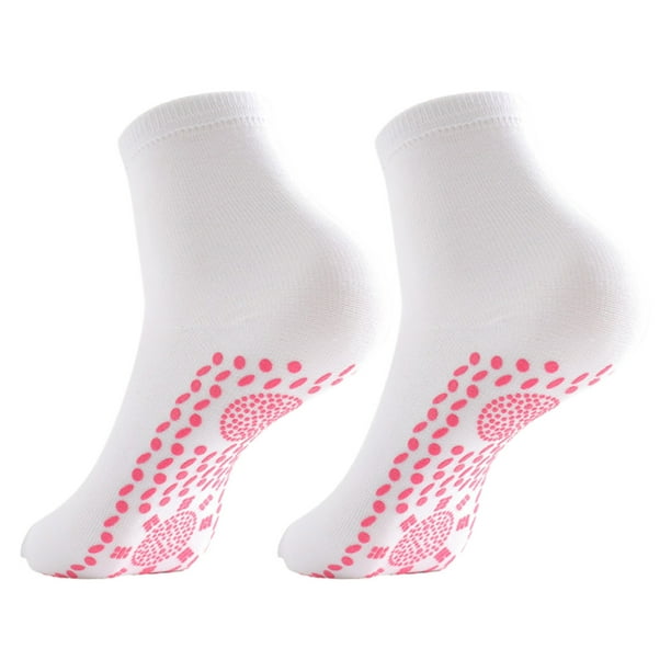 Calcetines de algodón elásticos, cómodos y autocalentables, que ofrecen masajes, cálidos y resistentes al frío.