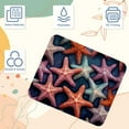 thumbnail image 3 of Starfish Printed Square Mouse Pad, 8.3x9.8 Inch Non-Slip Rubber Bottom Gaming Mouse Pad for Office Use, 3 of 6