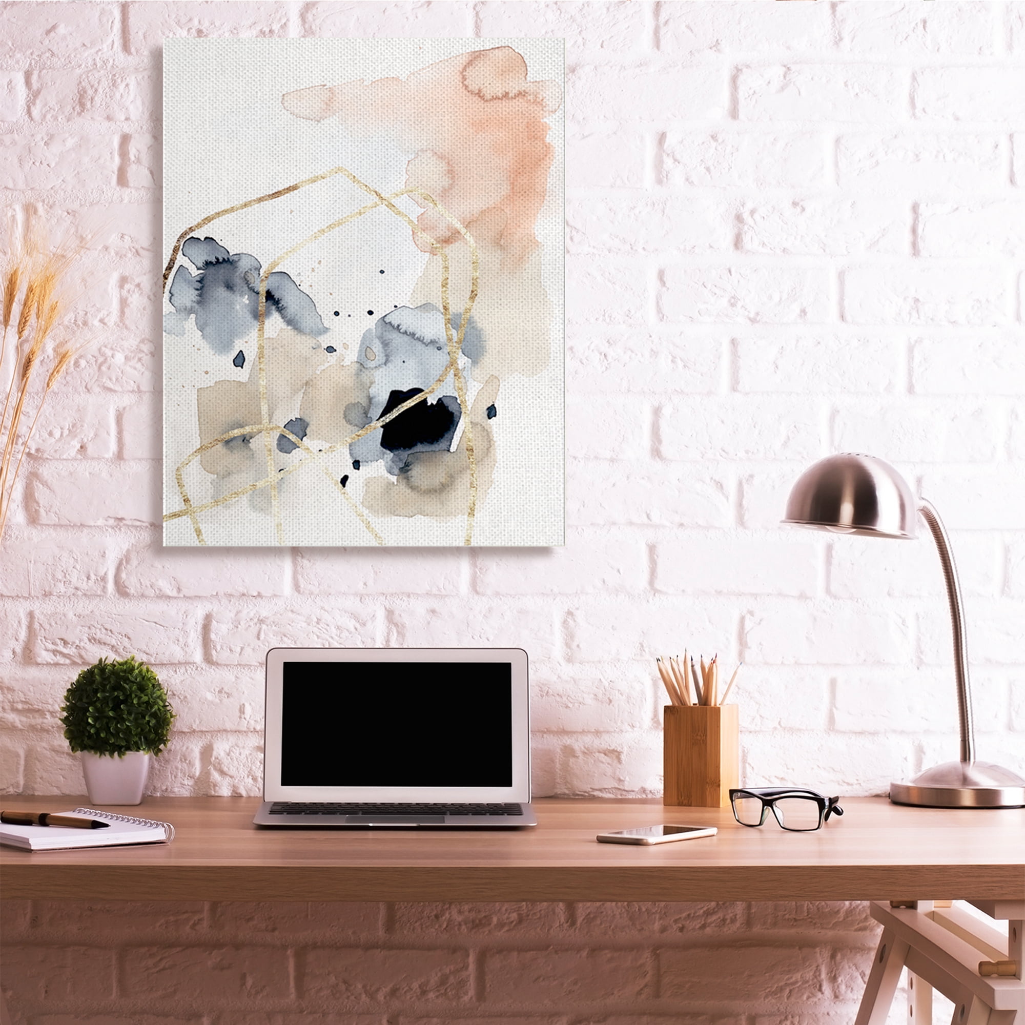 Stupell Industries Abstracted Musical Beats Boho Inspired Design Canvas Wall Art, 36 x 48, Design by Victoria Barnes