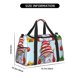 thumbnail image 3 of Balery Funny Christmas Gnome Bolsa de Gimnasio para Mujeres, Bolsa de Viaje con Bolsillo Húmedo, Bolsa de Fin de Semana para Mujeres, Bolsa de Viaje Resistente al Agua, 3 of 7