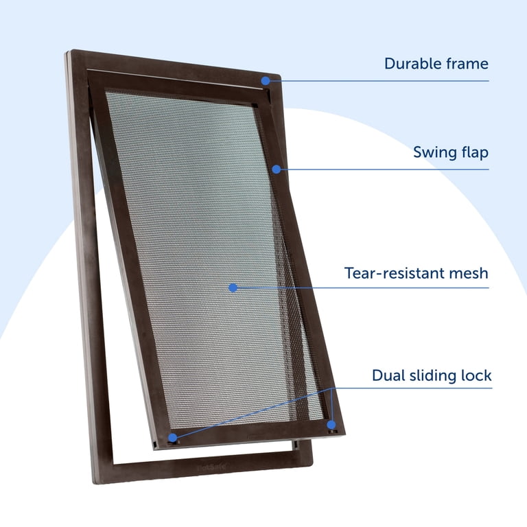 PetSafe Pet Screen Door, Small, Brown photo 3