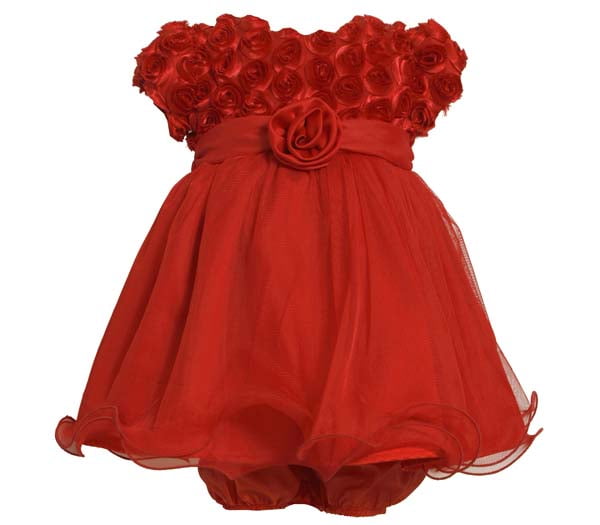 4t red dress