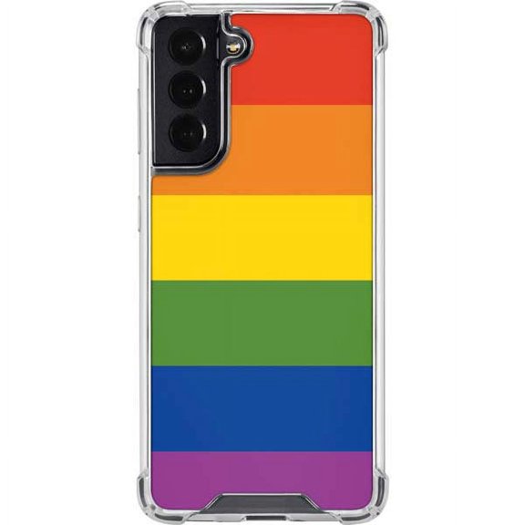 Skinit PRIDE The Rainbow Flag Galaxy S22 Clear Case