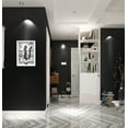 thumbnail image 5 of Ababoorty Black Contact Paper for Cabinets 196"X15.8" Black Wall Paper Roll for Bedroom Self Adhesive Removable Peel and Stick Vinyl Wallpaper Decorative Bathroom Walls Locker Countertops Waterproof…, 5 of 8