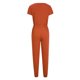 thumbnail image 5 of Mono Para Mujer de Moda Color Sólido Sin Mangas Cintura Encaje Bolsillo Casual Recto Lápiz Pantalones Mono Odeerbi ODB-4, 5 of 8