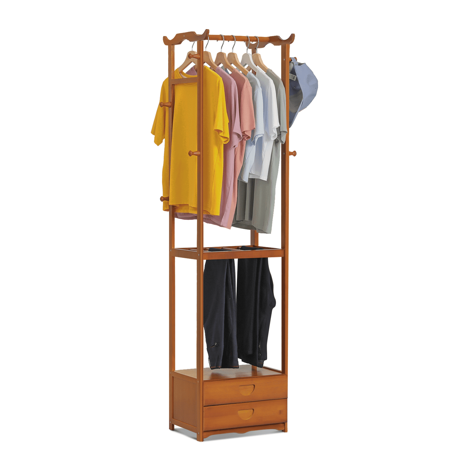 Top mounted pull-out pants rack MY-R502 - RMGhardware