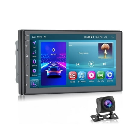 Torovo Car Radio Car Stereo 2 32g 7 In With Android 11, Double Din, Carplay