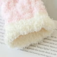 thumbnail image 5 of Socks for Women Crew Cotton, Fall and Winter Thickened Coral Fleece Baby Warm Long Tube over the Knee Children's New Lightweight Cotton Socks Style B-38 Pinky One Size, 5 of 5