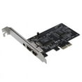 thumbnail image 1 of PCI Express x1 PCI-E FireWire 1394a IEEE1394 Controller Card 3 Port For Desktop, 1 of 8