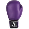 thumbnail image 2 of Kruzak Boxing Gloves for Kids 5-10 Years - Purple - 6OZ, 2 of 5