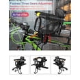 thumbnail image 5 of Asiento delantero de bicicleta para niños para bicicletas de montaña, bicicletas de ciudad, bicicletas plegables, asiento delantero para bicicleta para niños con rejilla de seguridad para, 5 of 5