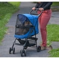 thumbnail image 3 of Happy Trails No-Zip Pet Dog Stroller - Pink Diamond, 3 of 3