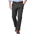 thumbnail image 3 of Men's Relaxed Fit Stretch Corduroy Lightweight Breathable Pants with Regular Fit for Casual and Business Wear,Gray,34, 3 of 7