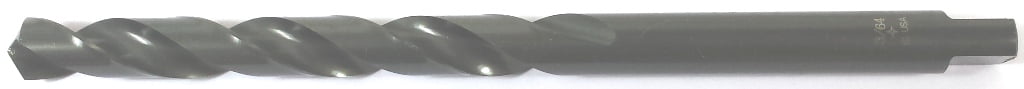 CLEVELAND C01268 V LTR X 5 HSS BLACK OXIDE 118DEG LETTER JOBBER DRILL BIT