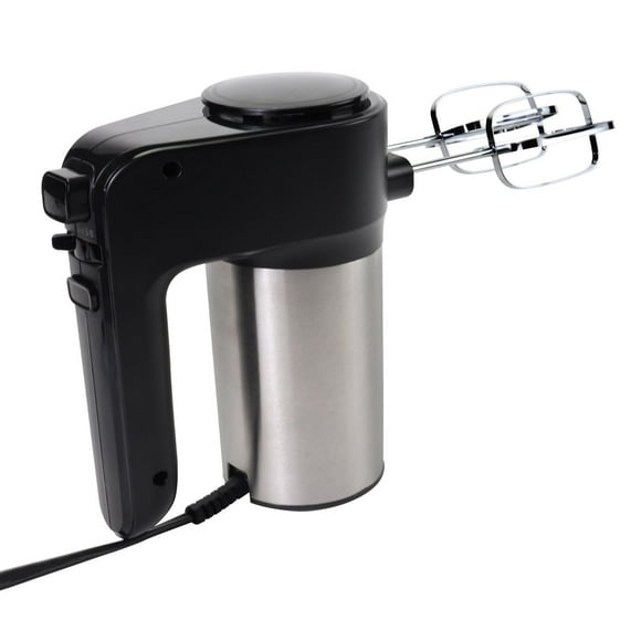 Total Chef 250 Watts 6-Speed Hand Mixer with Turbo Boost, Efficient Mixing for Baking & Cooking