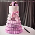 thumbnail image 2 of Tiers Round Macaron Tower Stand Cake Display Rack Cupcake Stand Desserts Display, 2 of 2
