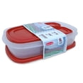 thumbnail image 2 of Paquete Set De 4 Tuppers Contenedor Tamaños Rubbermaid Rubbermaid 4Pack, 2 of 2