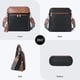thumbnail image 4 of Bolso bandolera Roulens ligero de piel mediana para mujer, 4 of 7