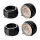 thumbnail image 3 of 4 almohadillas antivibración para lavadora, multifuncionales, antideslizantes. Negro, 3 of 9