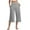 295#Gray, variant on GXIPO Capri Pants for Women Yoga Capris High Waist Leggings Pants Crop Athletic Exercise Pants Army Green 2XL
