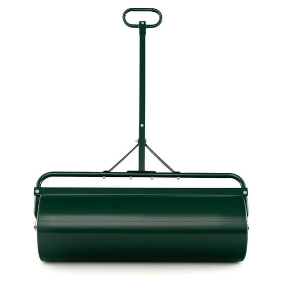 Lawn , Manual & Tow-Behind Steel Sod w/Push Pull Handle, Lawn Tow Behind Water Filled, 30 Gallons/113 L Green