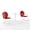 Bright Red Gloss, variant on Crosley Furniture Griffith 3 Piece Metal Outdoor Bistro Set