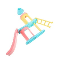 TEHAUX Outdoor Dollhouse Decoration Playset 1 Set Kids Pretend Play Accessories for Imaginative Fun