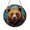 Acrylic 3.5 Inch, variant on Woodland Bear Window Hanging – Glass Style Art