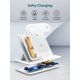 thumbnail image 3 of Wireless Charging Station Foldable 3 in 1 Fast Charger Stand Dock for Apple Watch Airpods iPhone 15 14, 3 of 4