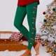 thumbnail image 1 of MKLEKYY Pantalones deportivos para mujer, pantalones ajustados con estampado de copa roja vintage clásicos navideños para mujer, leggings deportivos y de fitness con realce, pantalones de yoga, 1 of 3