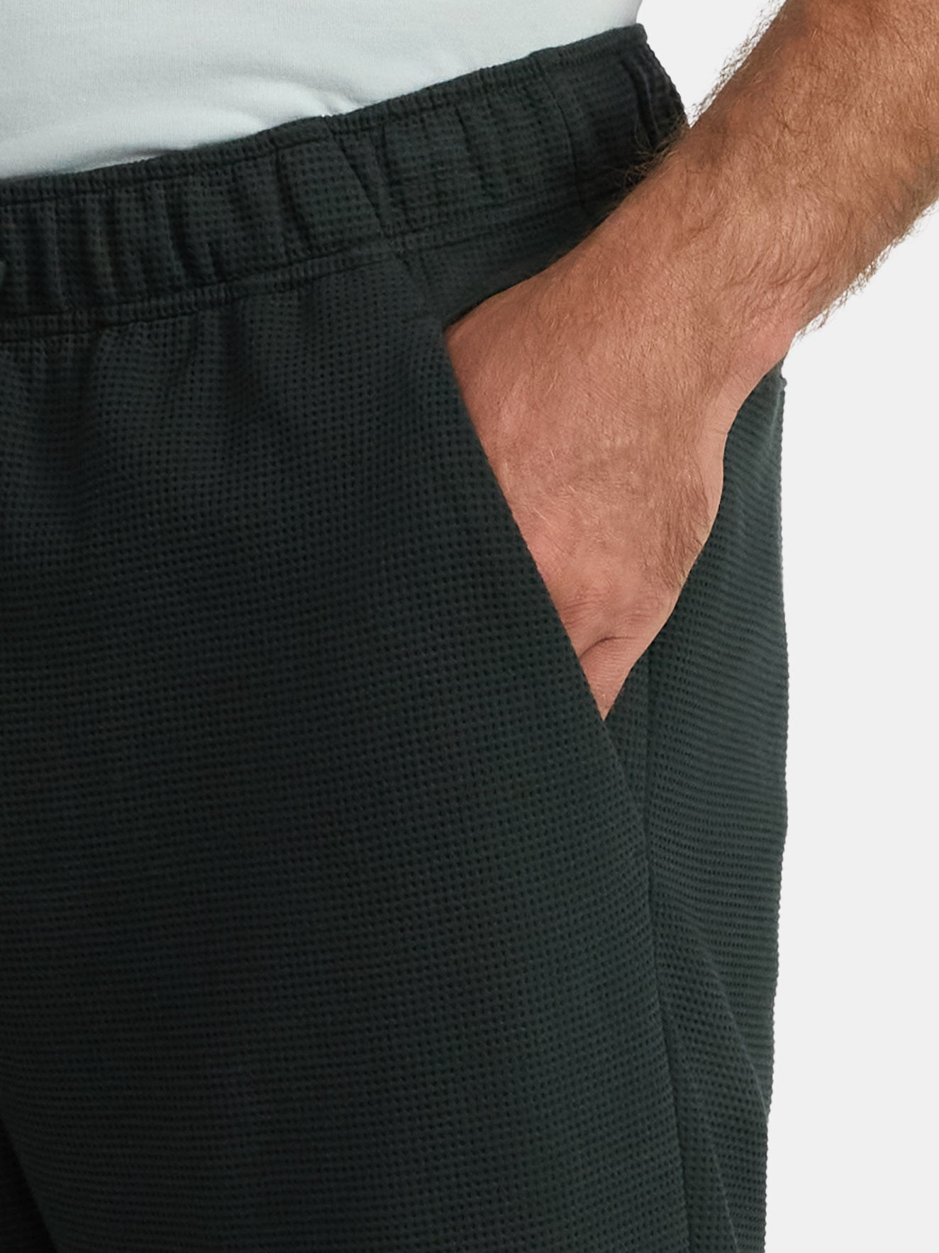 Athletic Works Men's and Big Men's Waffle Knit Joggers Pants, 30" Inseam, Size S-3XL