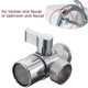 thumbnail image 3 of Válvula de 3 vías con arandela Conector de latón macizo M22 x M24 Pieza de repuesto para sistema de ducha utilizada en baños y cocinas Grifos de lavabo Válvulas de ducha, 3 of 5