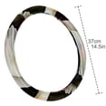 thumbnail image 4 of Swan Printed 14.5 Inch PVC Leather Steering Wheel Cover - Car Wheel Cover Auto Accessories, 4 of 6