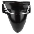 thumbnail image 4 of Boxing Groin Jockstrap Groin Guard Black PU Boxing Sanda Crotch Ptotective Jockstrap Cup For 5-9 Children, 4 of 8