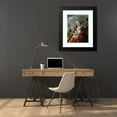 thumbnail image 4 of Maarten Van Heemskerck 19x24 Black Modern Framed Museum Art Print Titled - Virgin with Child in Front of a Landscape, 4 of 5