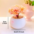 thumbnail image 4 of Lovely Creative Original Vase Pot+Small Artifical Flower Set for Car, Desk, Office, Home Decoration Ornament, 4 of 5