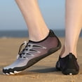 thumbnail image 4 of Zapatos acuáticos Aqua Shoes Zapatillas de buceo transpirables para caminar en el lago (45) Negro, 4 of 6