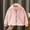 Pink, variant on TAIAOJING Jacket for Girls Boys Kids Toddler Boy's Girls Full Zip Polar Soft Warm Comfortable Fabric With Zippered Jacket for Kids 18-24 Months