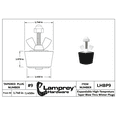 thumbnail image 2 of Lamprey Hardware #9 Winter Plug Blow Thru with Schrader Valve 1.5 inch Pipe & 1.75 inch Fittings - LHBP9, 2 of 5