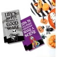 thumbnail image 3 of Nightmare Christmas Kitchen Towels, Nightmare Before Halloween Kitchen Bathroom Decorations, 2 Pack Funny Hand Towels Dish Cloths for Women Men, Jack Sally Gothic Home Decor Party Favors, 3 of 7