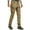 Khaki, variant on Mens Cargo Pants Winter Fleece Lined Tactical Snow Ski Pant Waterproof Insulated Hiking Workout Trouser with Pocket