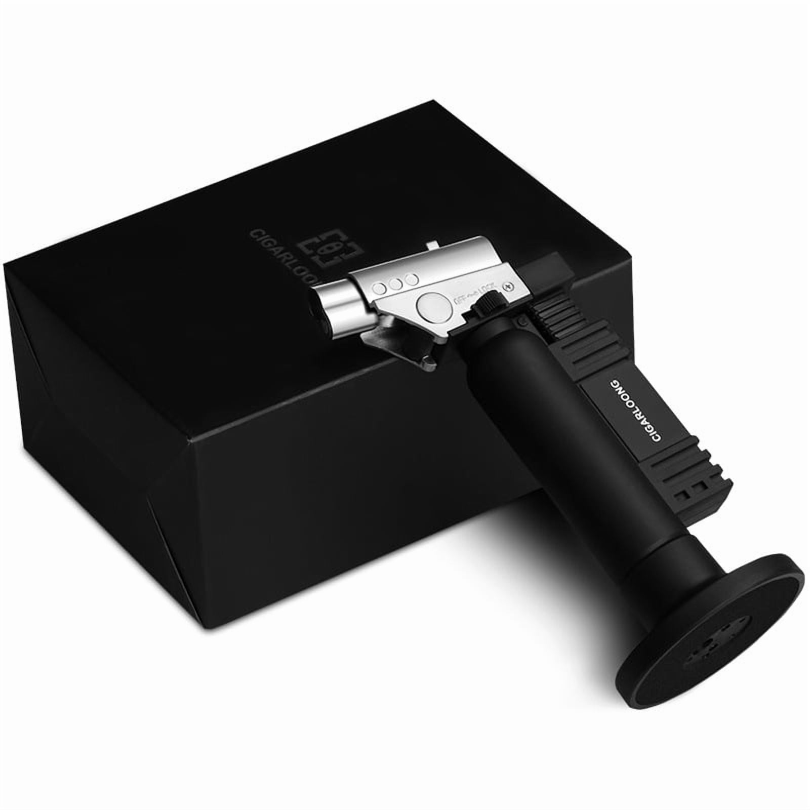 Men's Direct-Fired Cigar Lighter, Windproof Desktop, Oversized, Personalized, Creative And Fashionable Lighter