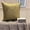 Olive Green, variant on Custom Pillow Case, Red Pillow Shams, Stripes Textured Pintucks Pillow Shams, 24x24 inch (60x60 cm) Pillow Sham, Square Silk Pillow Shams, Striped Pillow Shams - Unfolding Red Copper