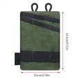thumbnail image 3 of ZPAQI Camping Tools Bag with Shoulder Strap Small Storage Bag for Outdoor Waist Pack, 3 of 12
