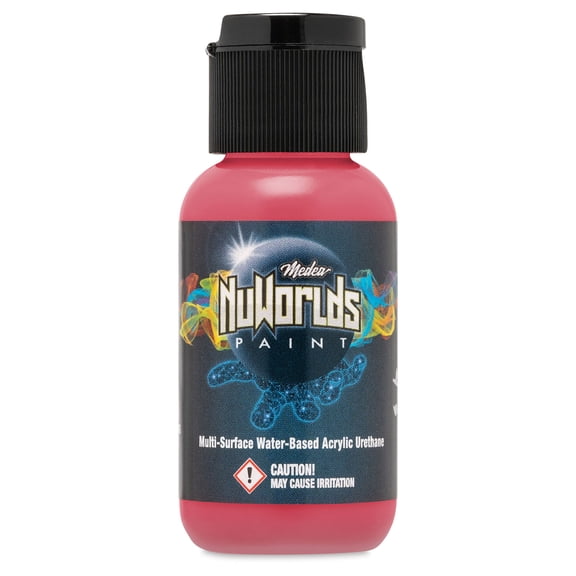 Iwata Medea NuWorlds Airbrush Paints - Opaque Red, 1 oz